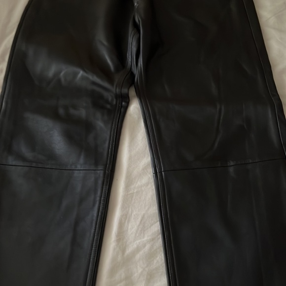 Kenneth Cole Genuine Leather Pants - Picture 4 of 8